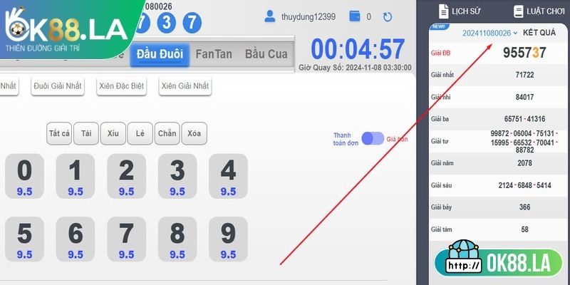 Giải thưởng được phân bổ đa dạng và cuốn hút
